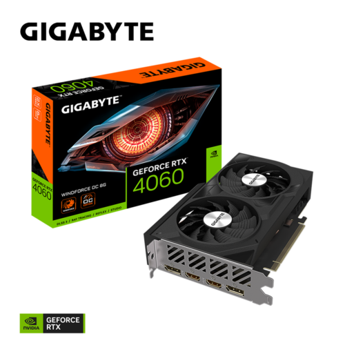 GeForce RTX™ 4060 WINDFORCE OC 8G_02 RTX 4060 GIGABYTE 8 GB OC